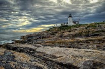 Stormy Skies at Pemaquid Point