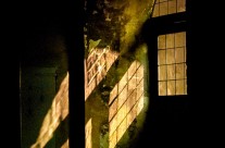 Backlit Exit
